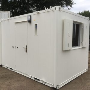 12Ft x 8Ft Steel Anti-Vandal Office Cabin