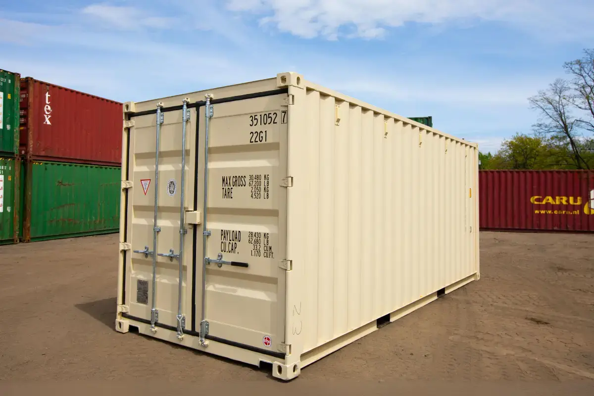 20ft High Cube Container – One Trip (9ft 6′ high)