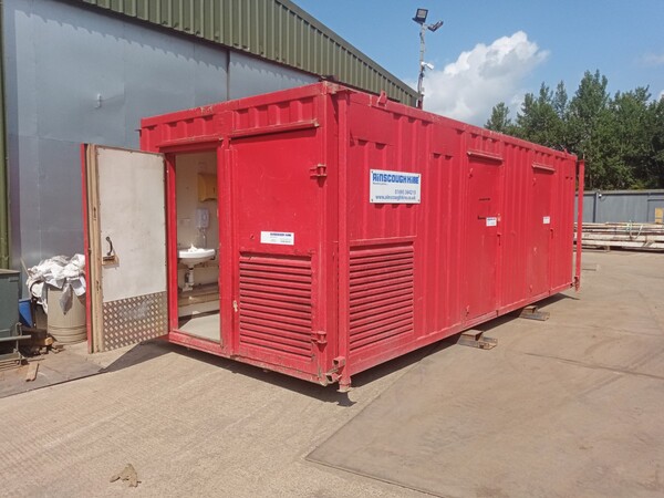 24Ft x 9Ft Steel Drying Room Cabin