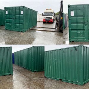 6M X 2.1M End Linked Flat Packed Container Bundle